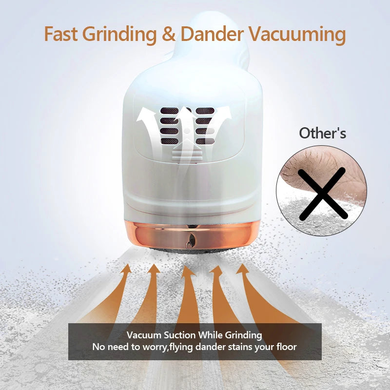 Electric Pedicure Tools & Remove Hard, Cracked Skin